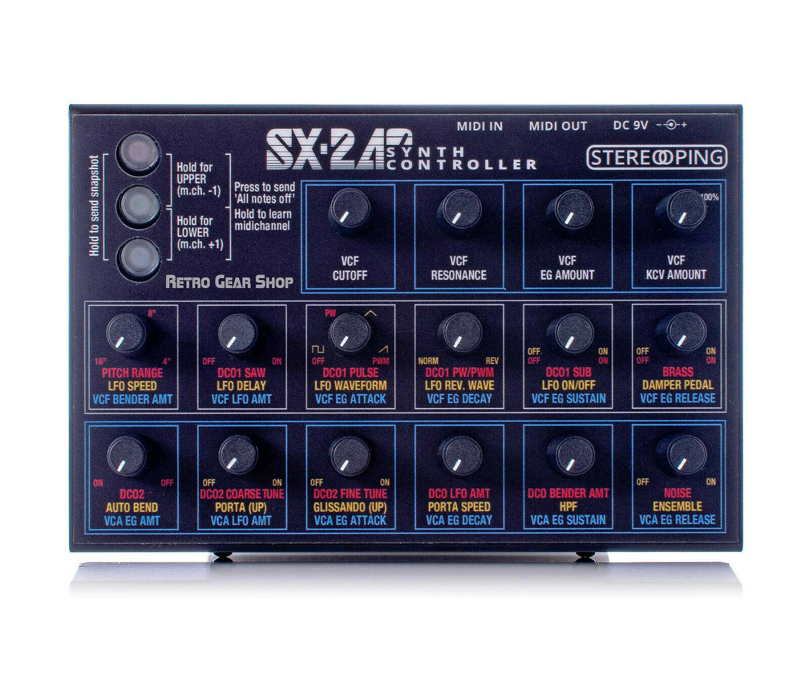 Stereoping CE-1 SX-240 Midi Controller for Kawai SX-240 Rare Vintage Synth - Fresh Stock Dated February 2026