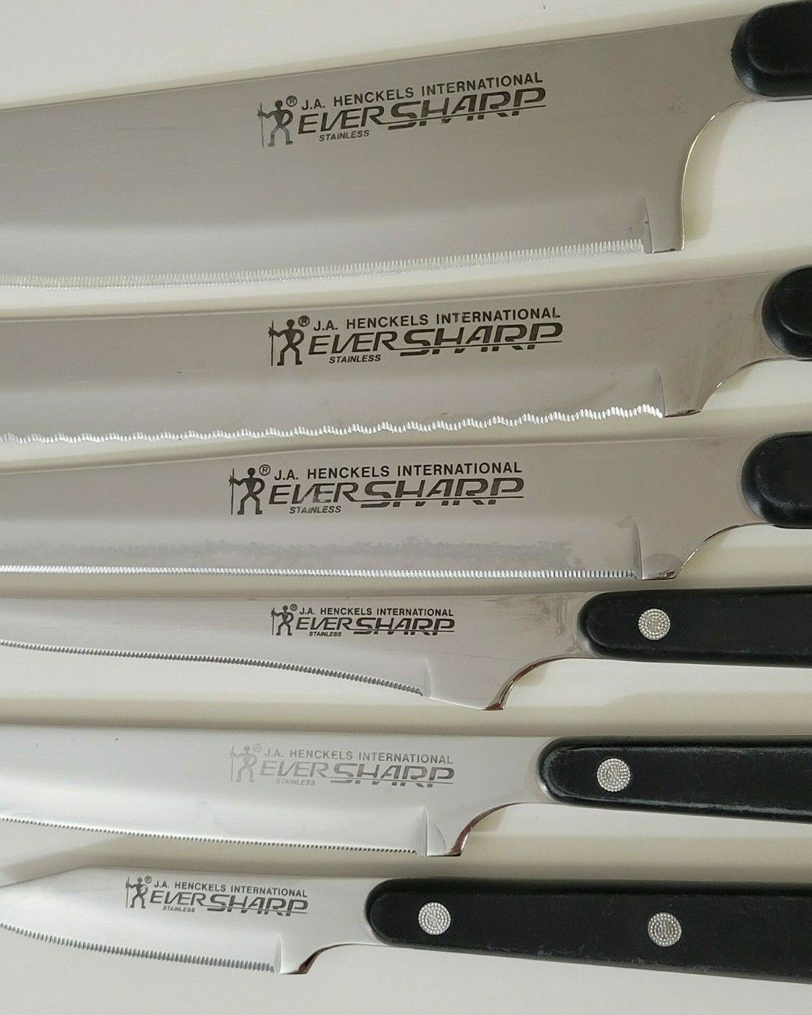 JA Henckels EverSharp Chef Knife Set 6 Piece - Fresh Stock Dated December 2025