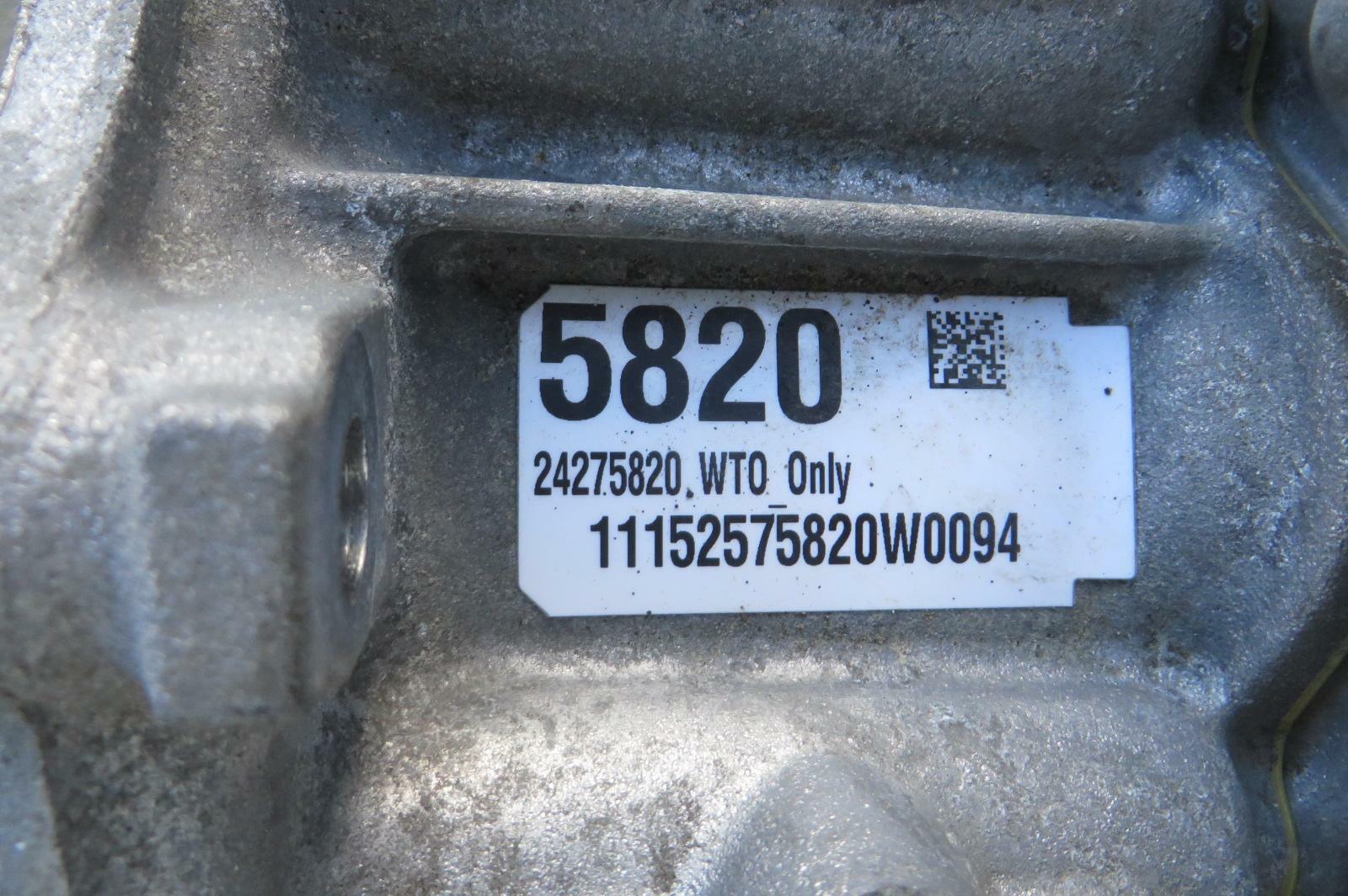 2016 CHEVROLET VOLT Transmission 107k AT Warranty OEM - Fresh Stock Dated February 2026