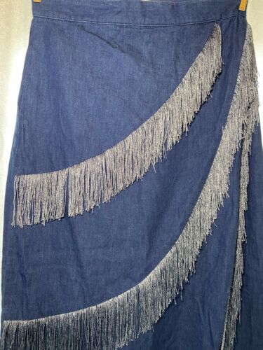Vintage 80s western rodeo Sassa Sas'sa tiered maxi skirt 100% cotton Retro 1980s - Fresh Stock Dated March 2026