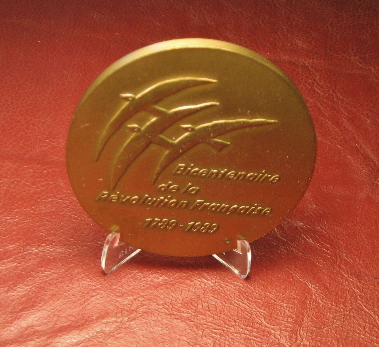 FRANCE LARGE BRONZE WORLD 1789-1989 BICENTENAIRE REVOLUTION FRANCE ⭐⭐  SHIP FREE - Fresh Stock Dated February 2026