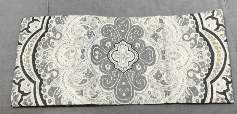 Pottery Barn Organic Cotton Gray Beale Paisley Euro Sham - Fresh Stock Dated December 2025