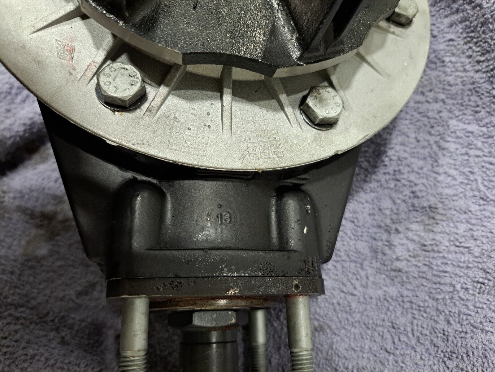 2017 Moto Guzzi V7III Racer Rear Final Drive Gearbox Differential - Fresh Stock Dated February 2026