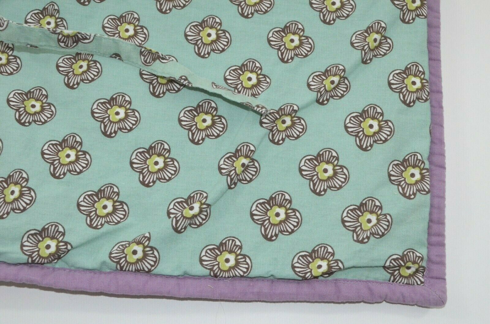 Pottery Barn Kids Brooklyn Quilted Standard Sham Purple Aqua Paisley Medallion - Fresh Stock Dated December 2025
