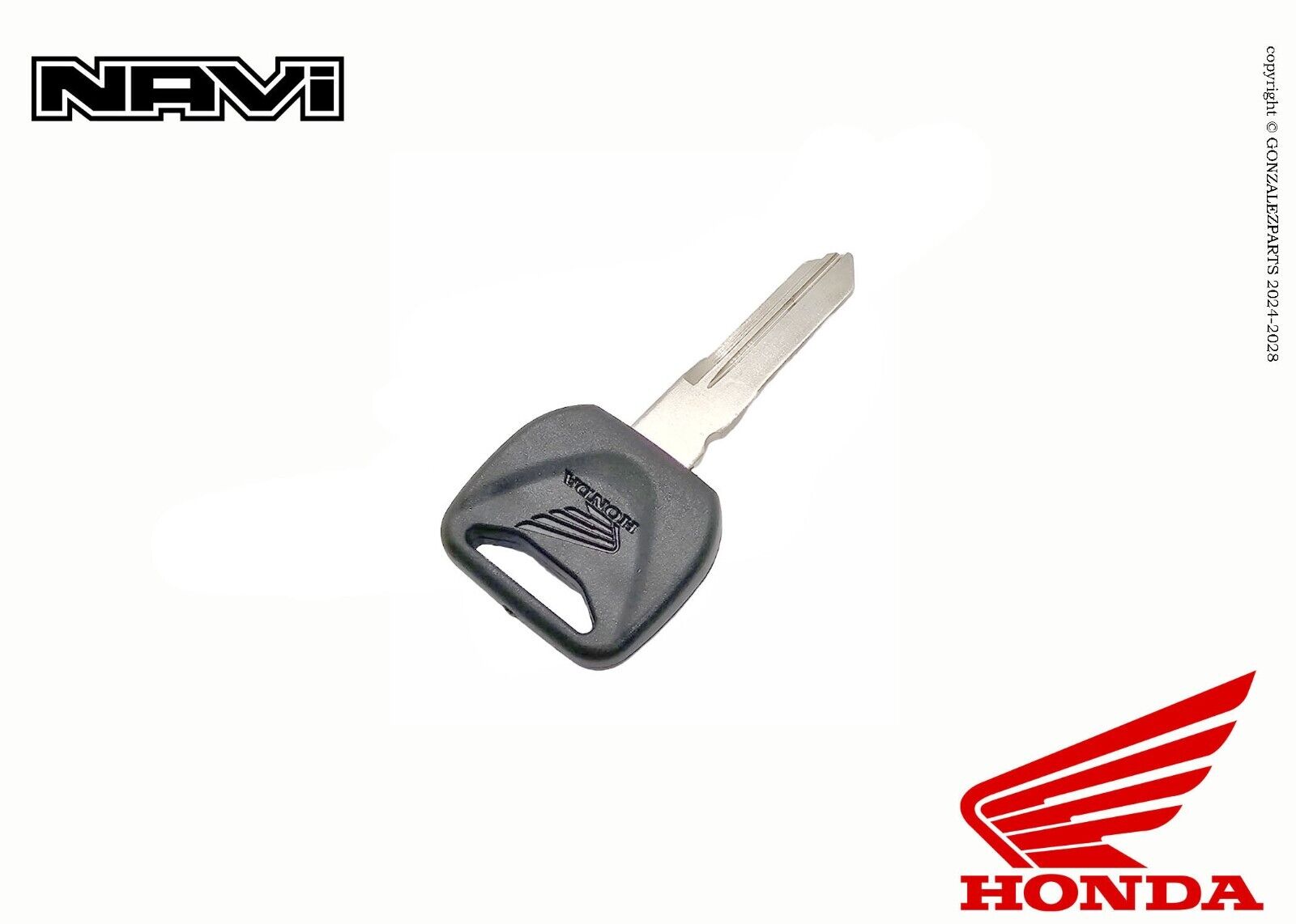 HONDA KEY BLANK REPLACEMENT 2022-23 NAVI NVA110B GENUINE OEM NEW 35121-K74-N00 - Fresh Stock Dated February 2026