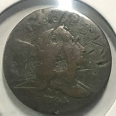 1794 LIBERTY CAP HALF CENT COLONIAL COIN FULL DATE - Fresh Stock Dated December 2025