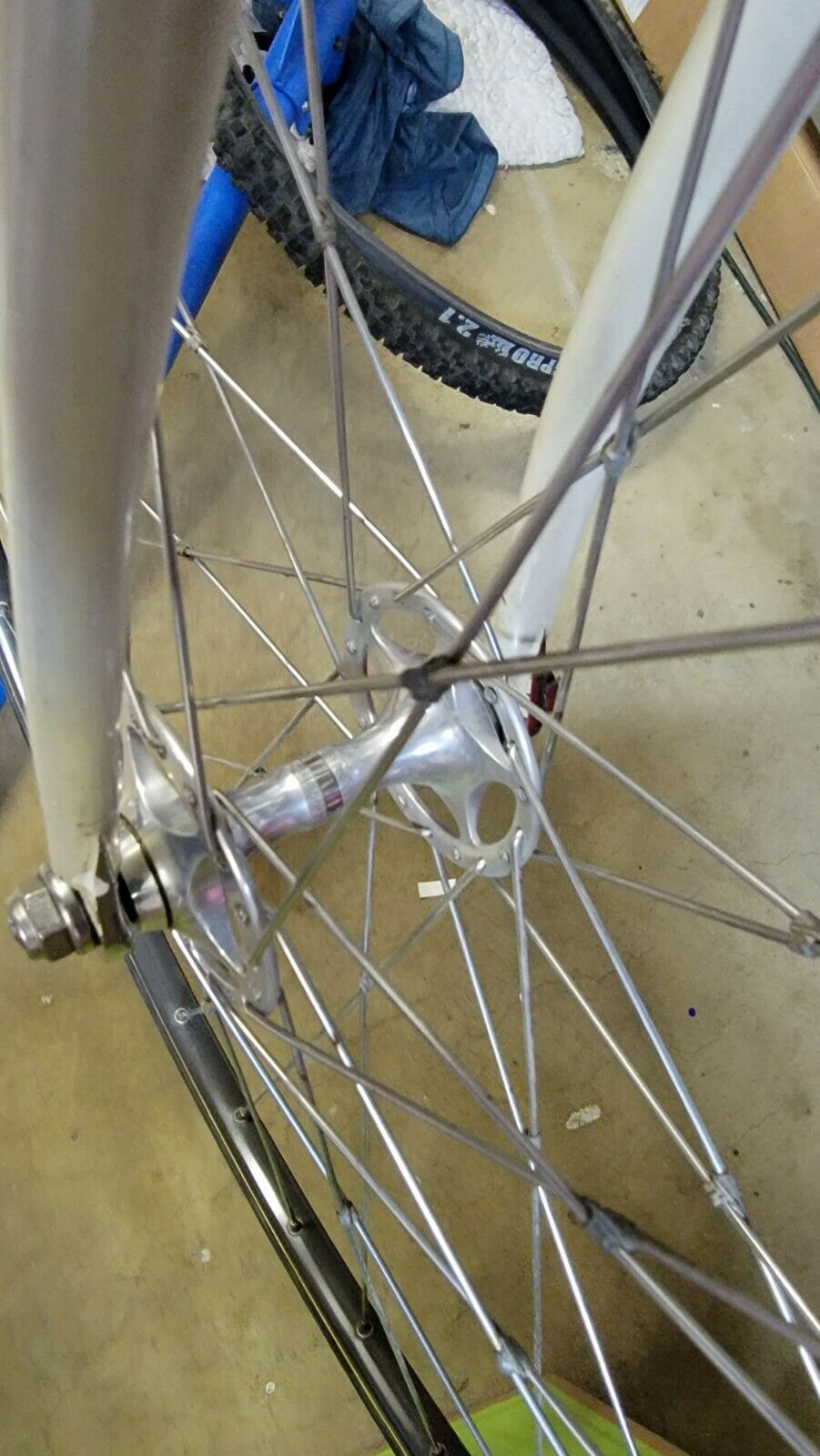 Cinelli Pearl white chrome lugs vintage Campy super record track pista Bike - Fresh Stock Dated February 2026