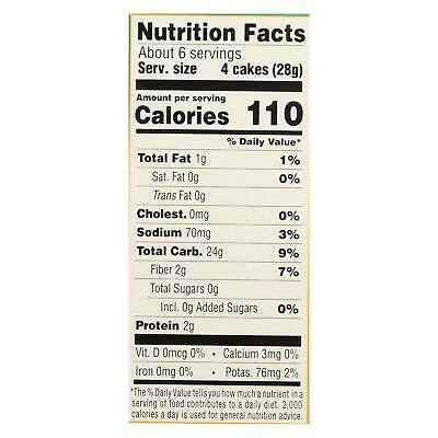 Lundberg Family Farms - Rice Ck Brn Ls Thn Stk - Case of 6-6 OZ - Fresh Stock Dated December 2025