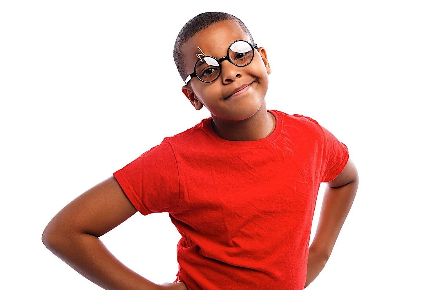 Harry Potter Lightning Bolt Scar Round Circle Frame Sunglasses Sun-Staches UV400 - Fresh Stock Dated December 2025