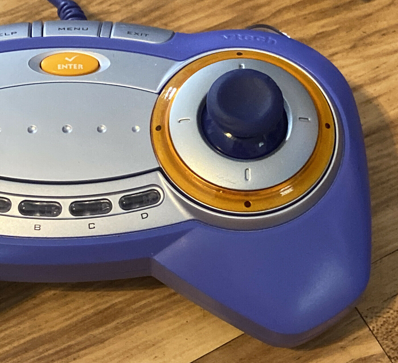 Vtech VFlash Kids Handheld Wired Purple Video Game Controller-D26 - Fresh Stock Dated February 2026