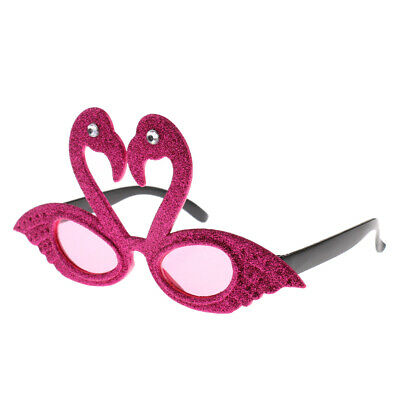 Tropical Flamingo Sunglasses Hawaiian Luau Party Glasses Novelty Fancy Dress - Fresh Stock Dated February 2026