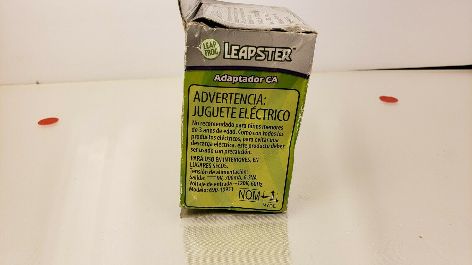 Leap Frog Leapster AC Adapter 690-10931 NEW in Sealed Box OEM Free Shipping - Fresh Stock Dated February 2026