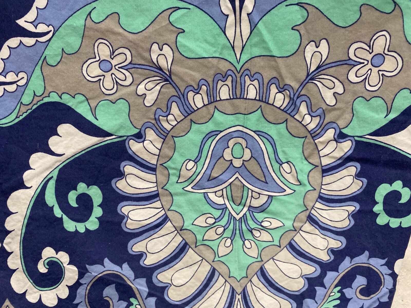 Pottery Barn Teen Dorm Deco Medallion Sham Standard 2 Blue Gray White Green - Fresh Stock Dated February 2026