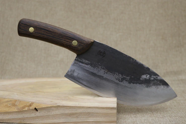 Heavy Duty Handmade Forged High Manganese Steel Kitchen Chef Bone Cleaver Knife - Fresh Stock Dated December 2025