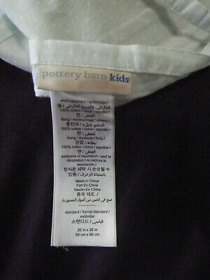 Pottery Barn Kids Bailey Ruffle Standard Quilted Sham Pink Purple White Floral - Fresh Stock Dated December 2025
