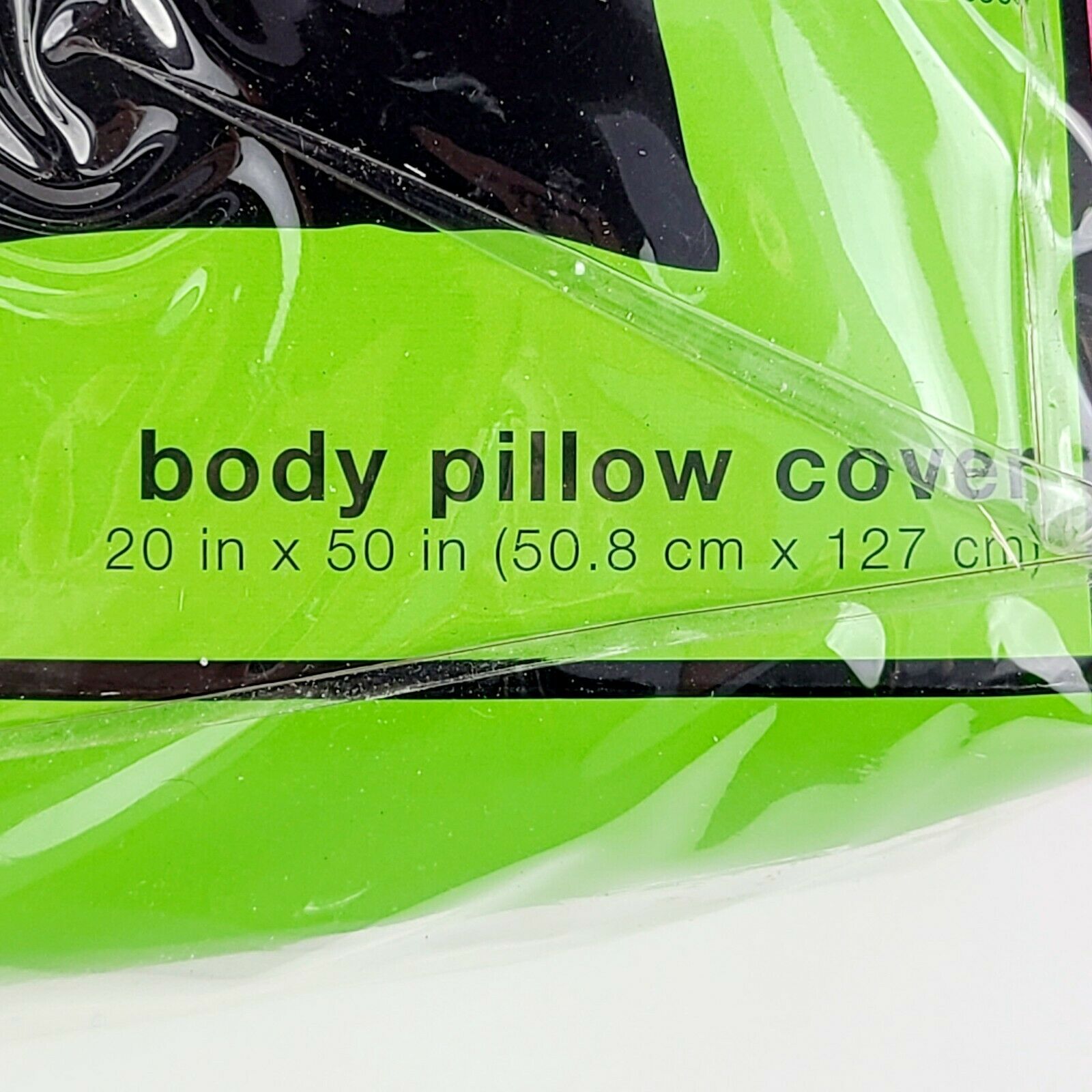 Body Pillow Case Terry Cloth Bright Dark Pink 20x50