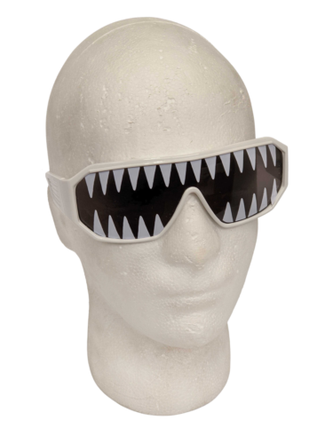 Macho Wrestler Mini Shark Teeth Shield Sunglasses Randy Savage Costume Wrestler - Fresh Stock Dated February 2026