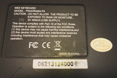 Nektar Panorama P4 Advanced USB MIDI Controller W/Motorized Fader - Excellent!!! - Fresh Stock Dated February 2026