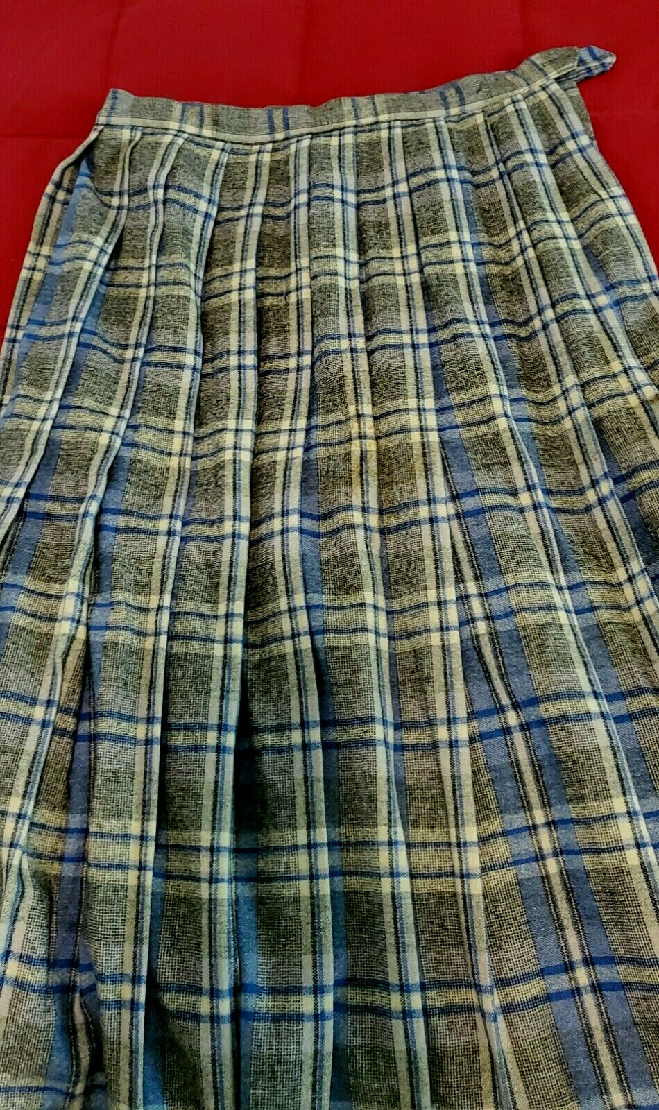 VINTAGE 1950'S REVERSIBLE WOOL PLEATED SKIRT AND VOGUE GINNY DOLL - Fresh Stock Dated March 2026