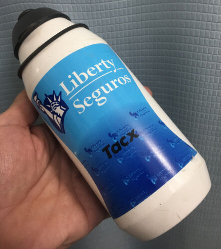 NOS Tacx LIBERTY SEGUROS TEAM Botella WATER BOTTLE Bidon BH Alberto Contador - Fresh Stock Dated December 2025