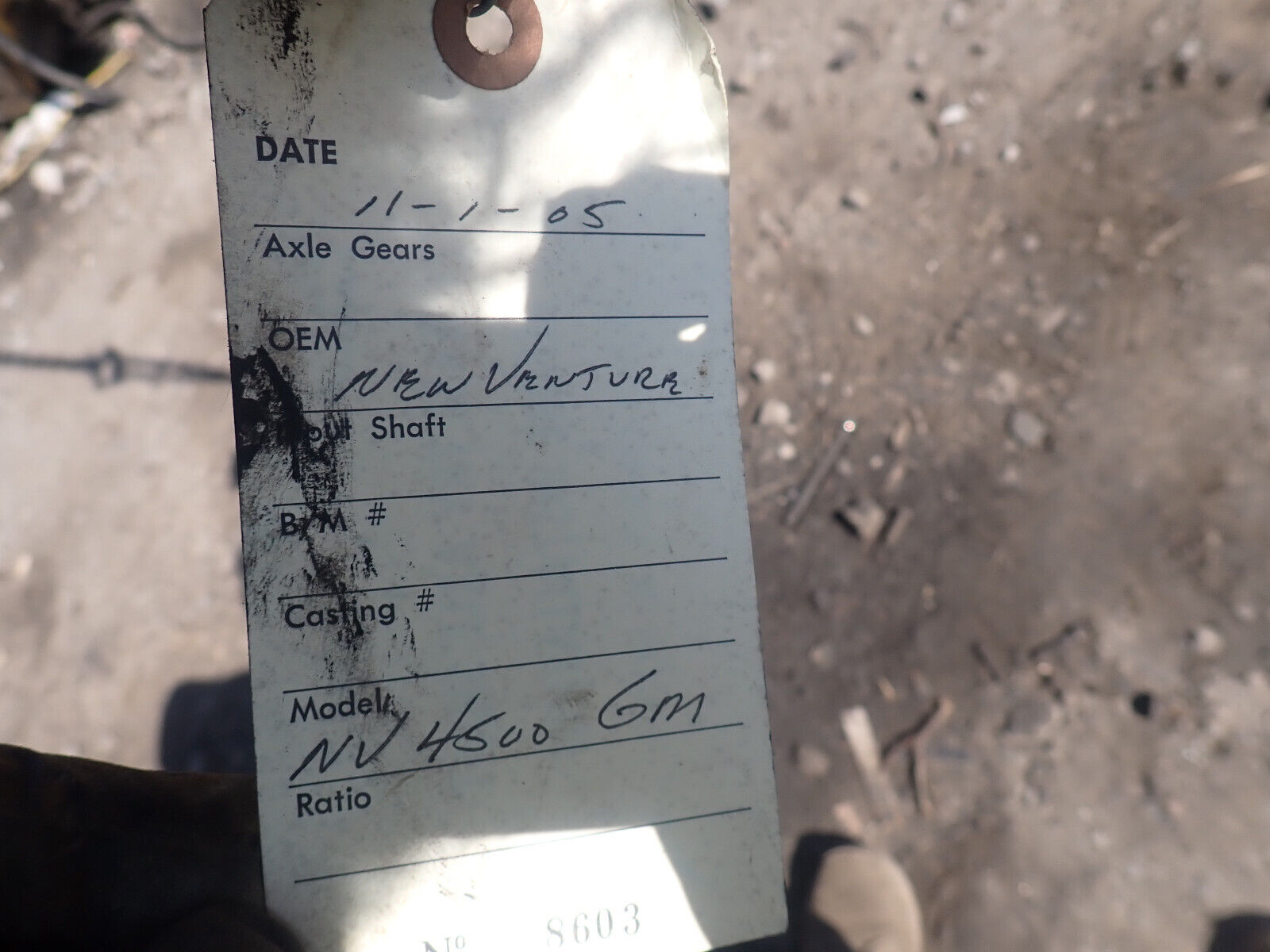 New Venture NV4500 Manual Transmission GM Application REBUILT!!! CHEVY TRUCK - Fresh Stock Dated February 2026