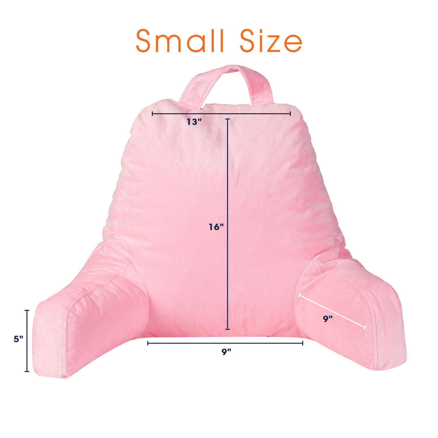 Kids Size TV & Reading Pillow - Comfortable Backrest Pillow with Arms - Fresh Stock Dated February 2026