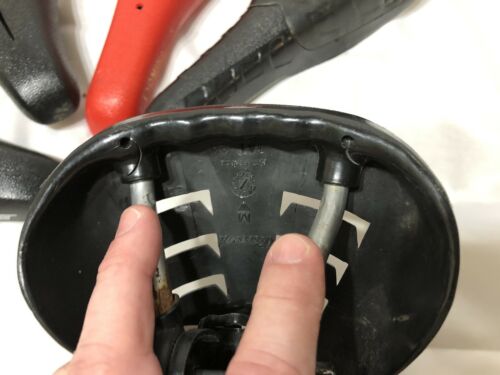 2 GT SEATS ONE VISCOUNT TRICK TOP SEAT ONE DOMINATOR ALL CRACKED OLD SCHOOL BMX - Fresh Stock Dated December 2025