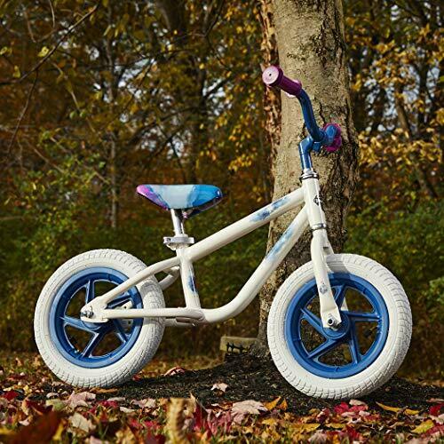 Huffy Frozen 2 Balance Bike for Toddler & Kids Elsa Graphics Purple White 12 ... - Fresh Stock Dated February 2026