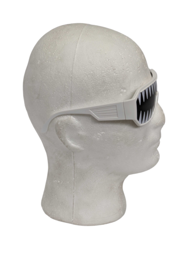 Macho Wrestler Mini Shark Teeth Shield Sunglasses Randy Savage Costume Wrestler - Fresh Stock Dated February 2026