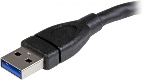StarTech.com 6in Short USB 3.0 Extension Adapter Cable (USB-A 0.5 ft, Black - Fresh Stock Dated February 2026