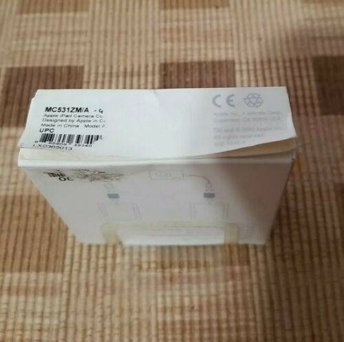 100% Genuine Apple iPad Camera Camera Connection Kit New - Fresh Stock Dated February 2026