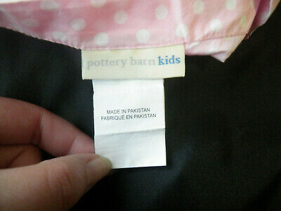 Pottery Barn Kids Standard Pillow Sham Light Pink White Polka Dot Whimsical - Fresh Stock Dated December 2025