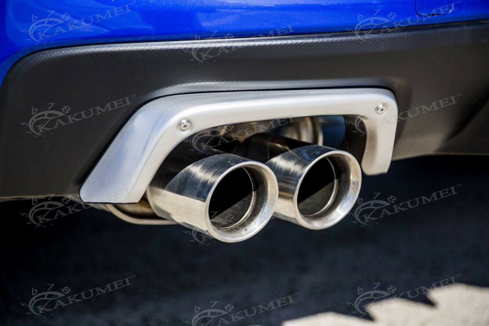 STi Style Rear Bumper Exhaust Heat Shield for 2014-2020 Subaru WRX 18 19 20 21 - Fresh Stock Dated February 2026