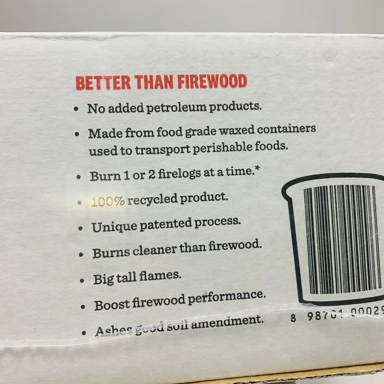2 KFC Limited Edition 11 Herbs Spices FIRE LOG EnviroLog KENTUCKY FRIED CHICKEN - Fresh Stock Dated December 2025