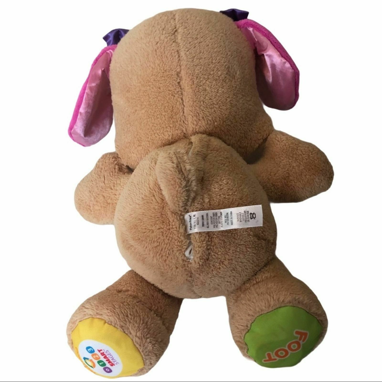 Fisher Price Laugh & Learn Smart Stages Interactive Puppy Dog Plush 2014 - Fresh Stock Dated February 2026