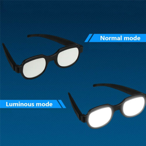 Anime Eyewear Cosplay LED Wireless Touch Light Glasses Carnaval Party Show Props - Fresh Stock Dated February 2026