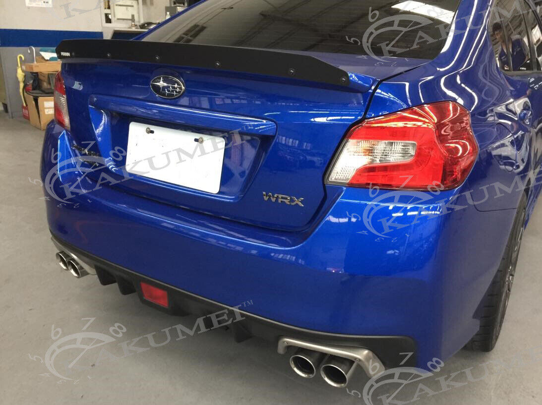 STi Style Rear Bumper Exhaust Heat Shield for 2014-2020 Subaru WRX 18 19 20 21 - Fresh Stock Dated February 2026