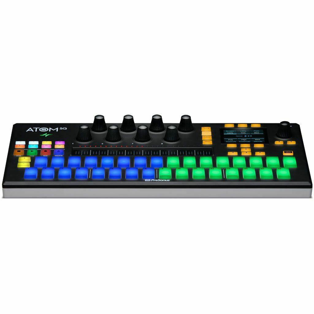 PreSonus ATOM SQ Hybrid Midi Keyboard/Pad Performance and Production Controller - Fresh Stock Dated February 2026