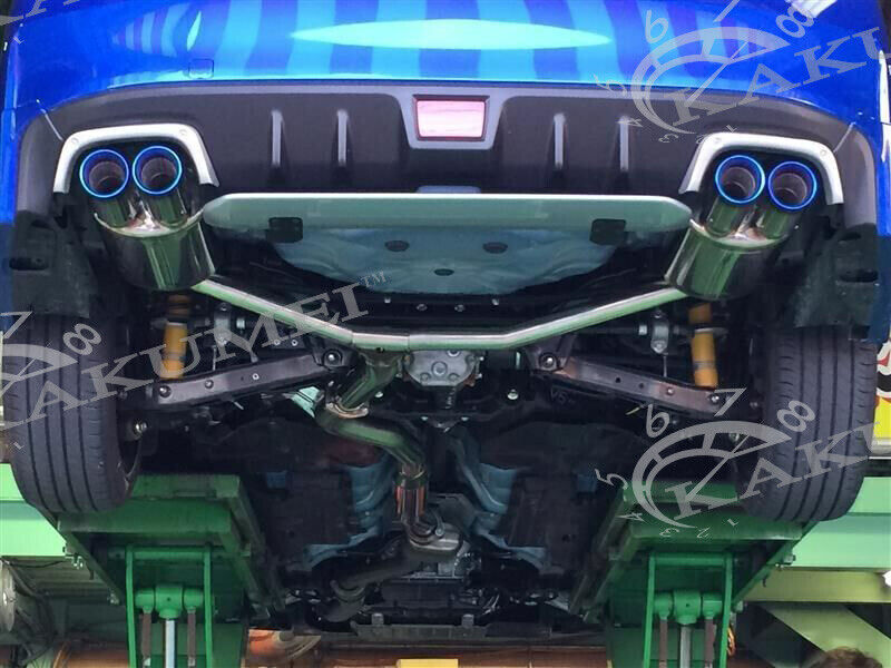 STi Style Rear Bumper Exhaust Heat Shield for 2014-2020 Subaru WRX 18 19 20 21 - Fresh Stock Dated February 2026