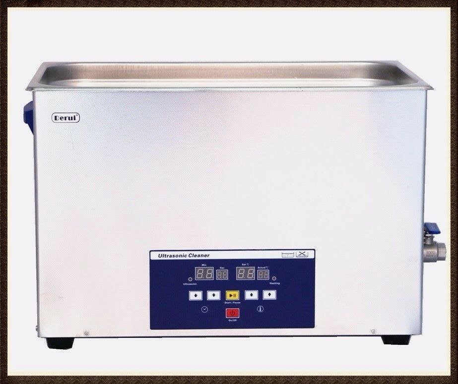 22L Digital Ultrasonic Cleaner 360W 40Khz Timer Heater Touch Control DR-LQ220 - Fresh Stock Dated February 2026