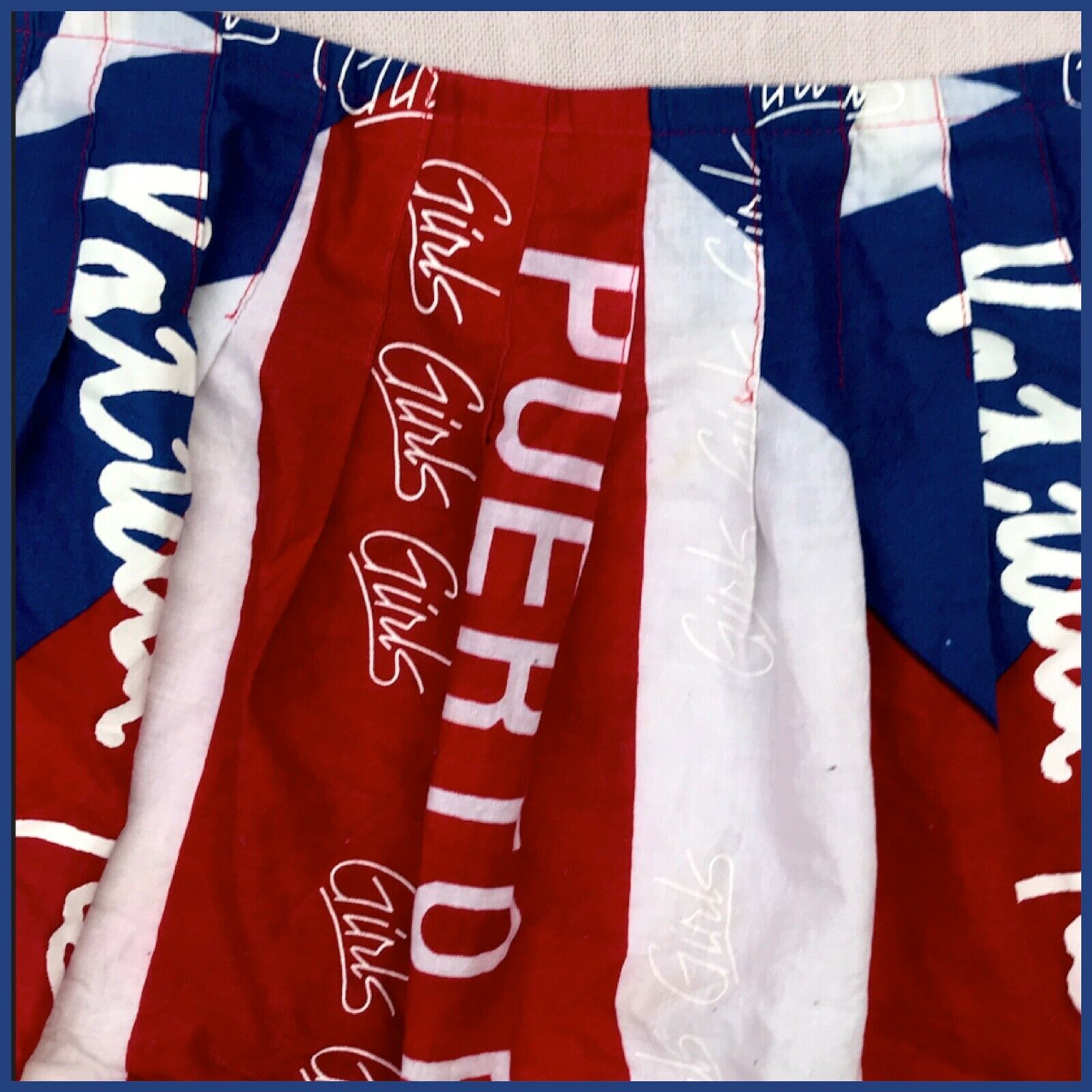 Collector's Vintage David Dalrymple for Patricia Field Pleat GIRLS Micro Skirt - Fresh Stock Dated February 2026