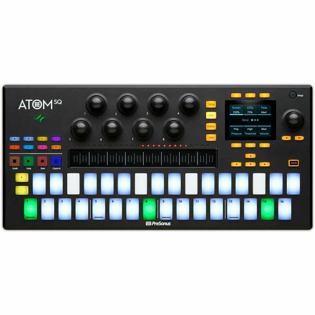 PreSonus ATOM SQ Hybrid Midi Keyboard/Pad Performance and Production Controller - Fresh Stock Dated February 2026