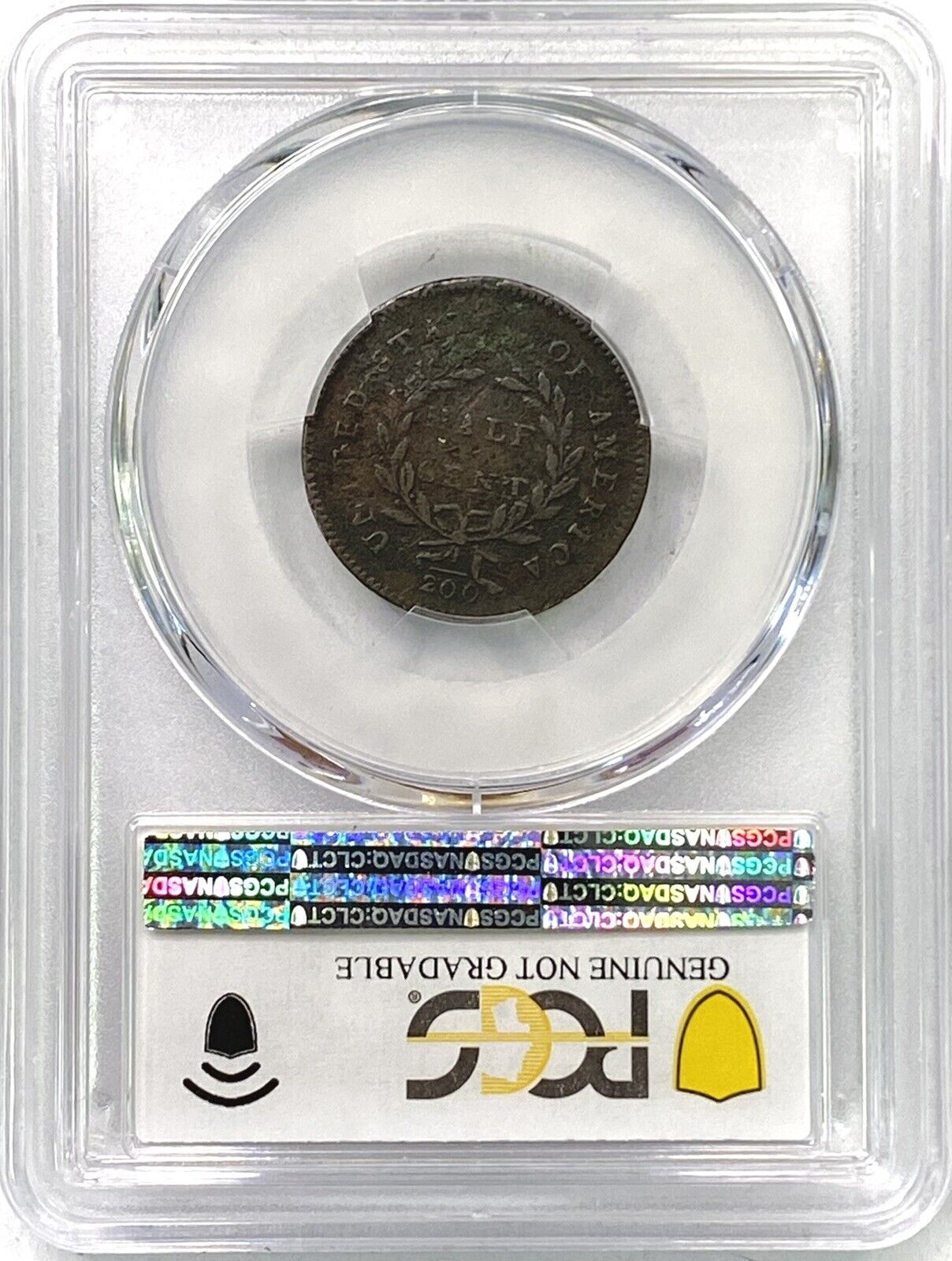 1794 1/2c Liberty Cap Half Cent PCGS Genuine VF Details C-2a Sm Edge Letters US - Fresh Stock Dated February 2026
