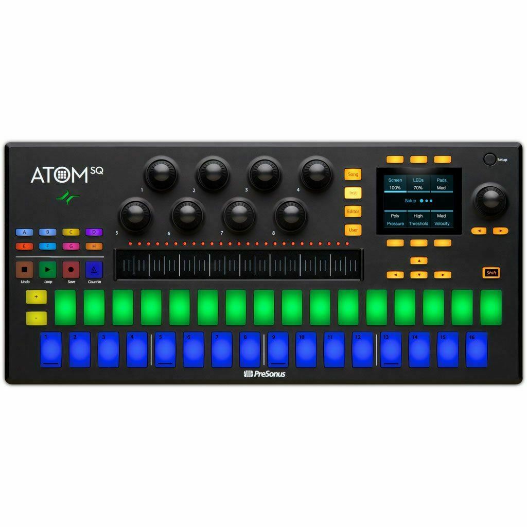 PreSonus ATOM SQ Hybrid Midi Keyboard/Pad Performance and Production Controller - Fresh Stock Dated February 2026
