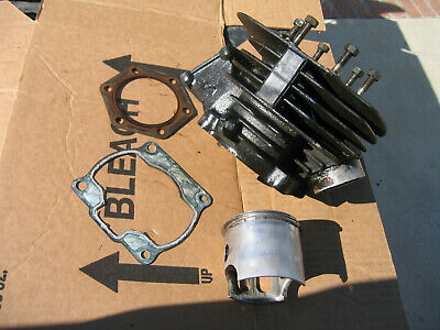 84 85 86 1986 YAMAHA IT200 OEM CYLINDER BARREL & .020 WISECO FORGED PISTON NICE - Fresh Stock Dated February 2026