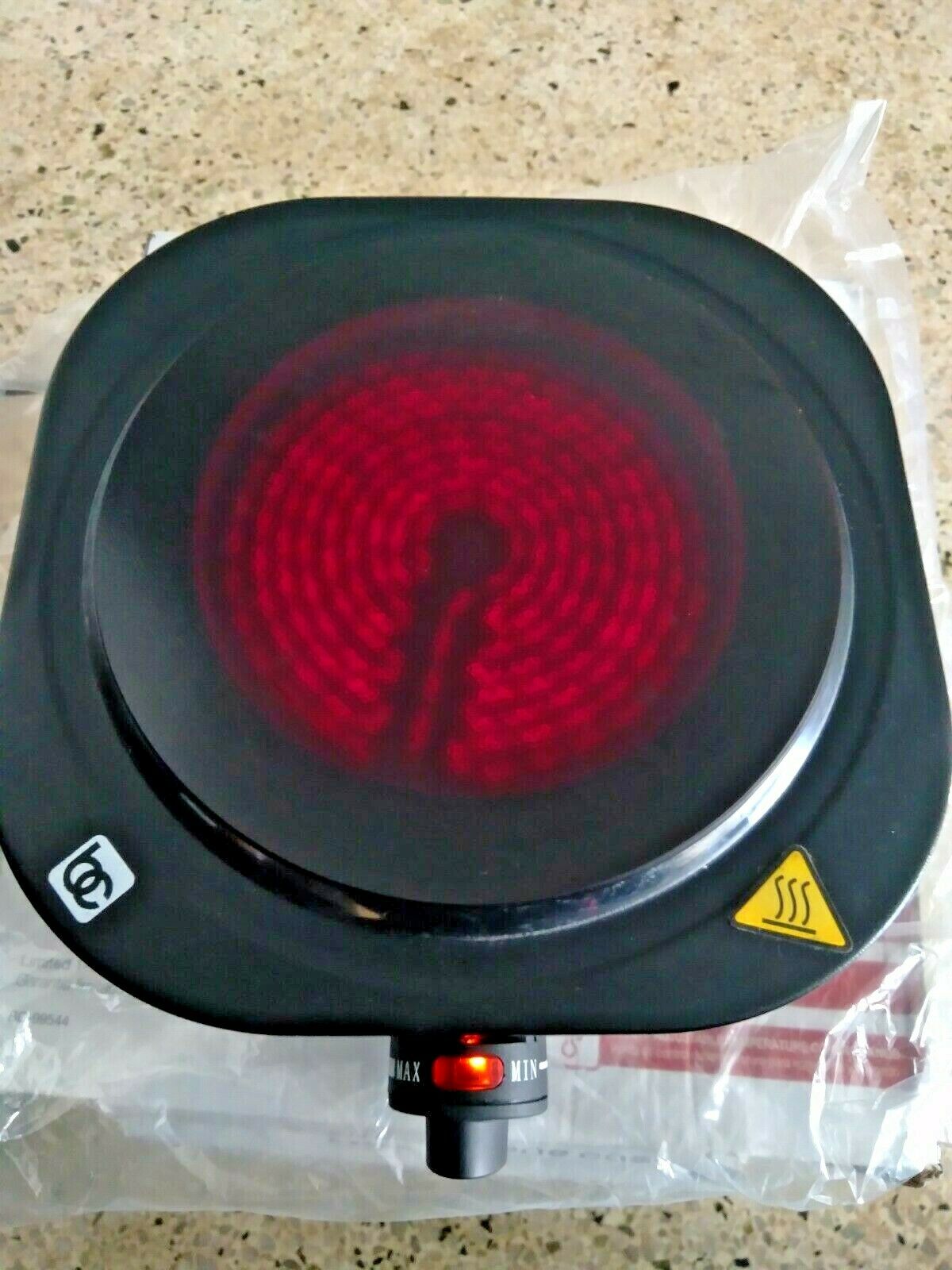 Bene Casa Glass Top Single Burner ceramic - Fresh Stock Dated February 2026