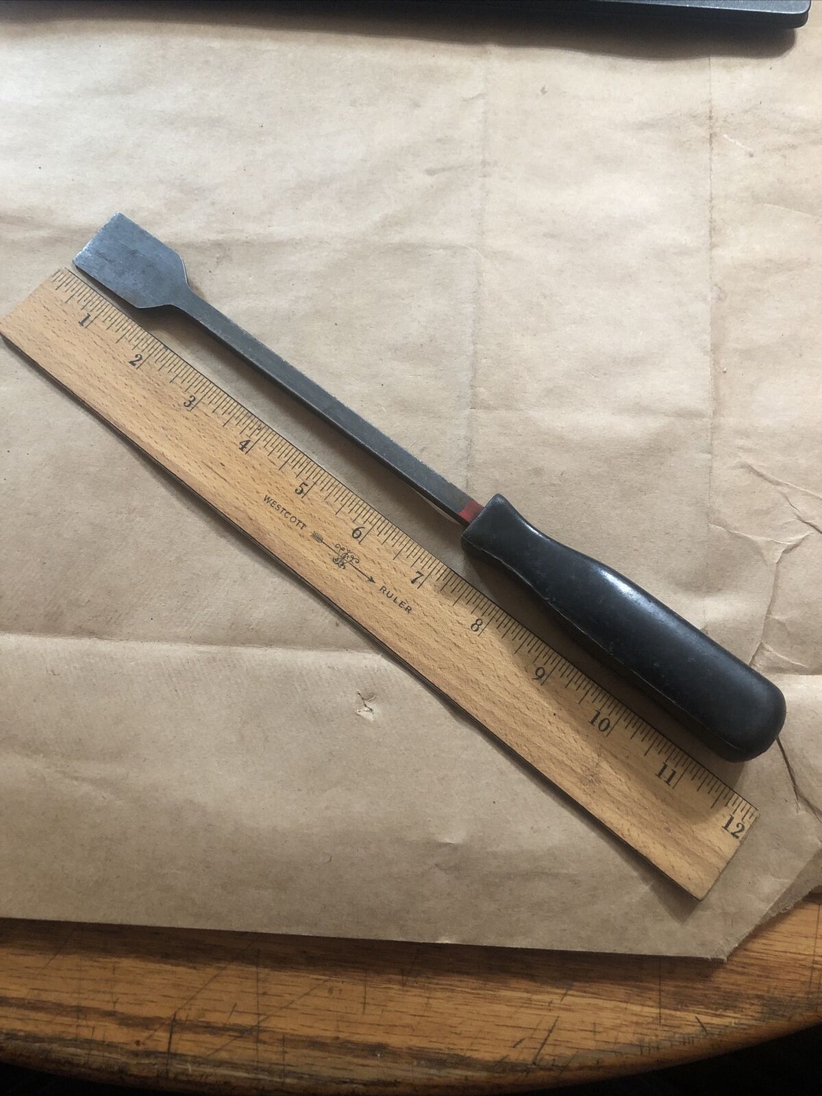 11.5” Long Extension Scraper Reach Handle Razor Blade Label Gasket Decal Sticker - Fresh Stock Dated February 2026