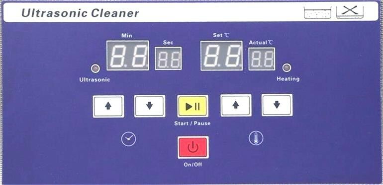 22L Digital Ultrasonic Cleaner 360W 40Khz Timer Heater Touch Control DR-LQ220 - Fresh Stock Dated February 2026