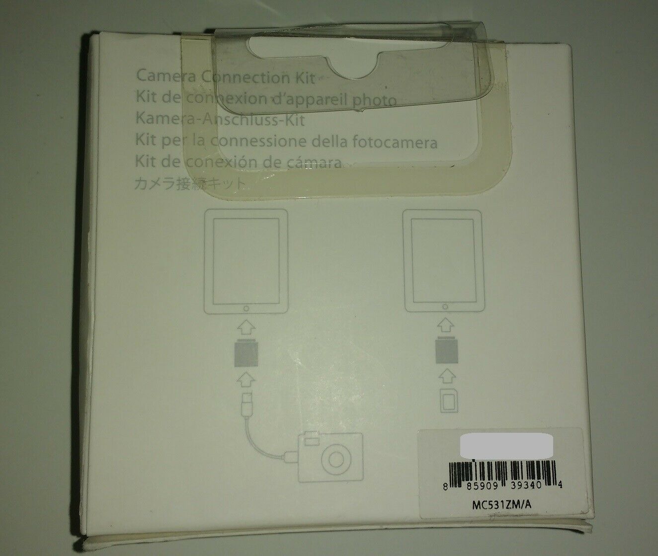 Apple iPad Camera Connection Kit MC531ZM/A - Fresh Stock Dated February 2026
