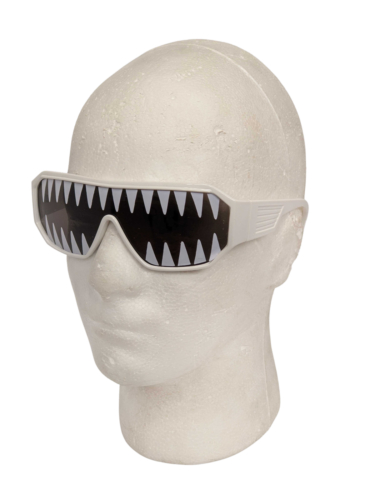 Macho Wrestler Mini Shark Teeth Shield Sunglasses Randy Savage Costume Wrestler - Fresh Stock Dated February 2026